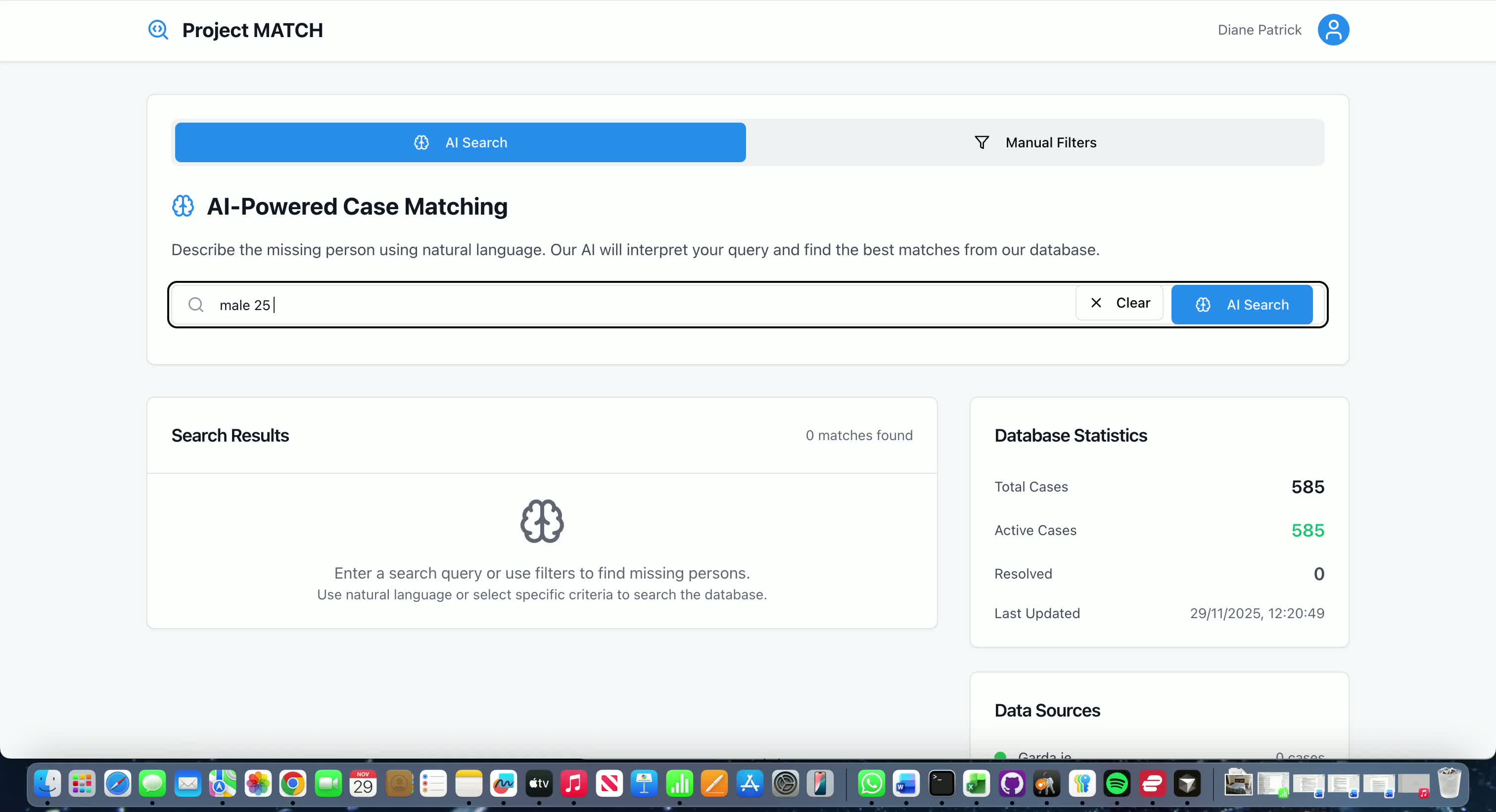 Matching and intelligence workflow context from public data delivery work.
